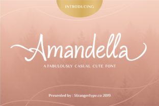 Amandella: A Stylish Script Font