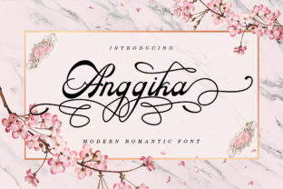 Anggika: A Romantic Typeface for Your Business