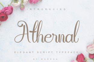 Athernal: A Luxurious Script for Creative Projects
