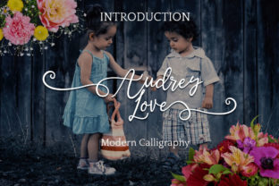 Audrey Love: A Bold Handwritten Font