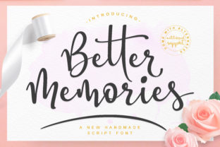 Better Memories Font