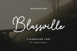 Blassville Font: Elegant & Effortless