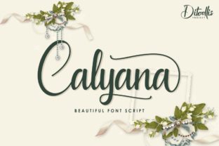 Calyana: A Radiant Script for Branding