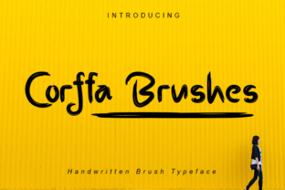 Corffa Brushes: A Brushed Font for Business