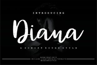 Diana Rough: A Handwritten Font for Web Design