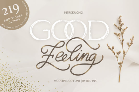 Good Feeling Font for Marketing