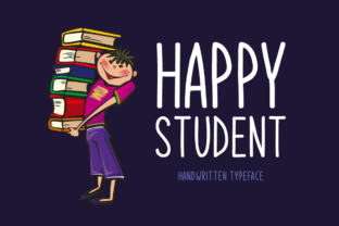 Happy Student Font for Creative Marketing