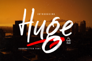 Huge: A Bold Script for Real Projects