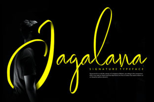 Jagalana: A Stylish Font for Creative Campaigns
