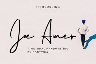 Joe Amer: A Handwritten Font for Makers