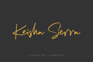 Keisha Sierra Font for Web Design