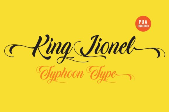King Lionel: A Luxurious Handwritten Typeface