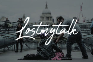 Lostmytalk Font Review