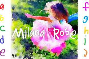 Milana Rose Font: Whimsical & Witty
