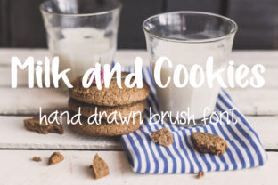 Milk and Cookies Font for Creative Campaigns