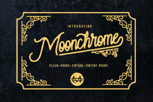 Moonchrome: A Font for Business Charm