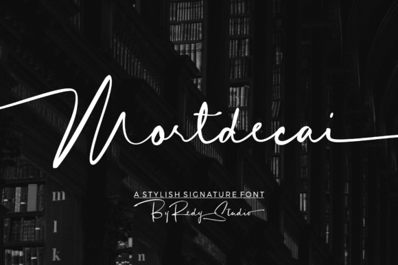 Mortdecai: A Stylish Script Font