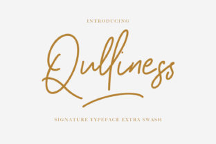 Qulliness: A Creative Font for Makers