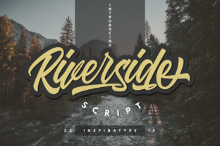 Riverside: A Bold Handwritten Font