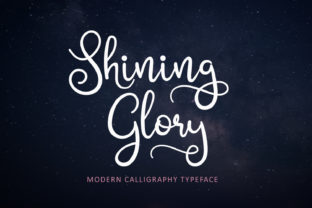 Shining Glory: A Script Font for Real Projects