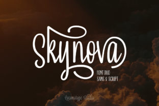 Skynova Duo: A Stylish Font for Editorial Design
