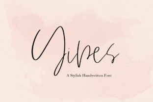 Yipes: A Stylish Handwritten Font