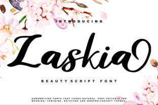 Zaskia: A Stylish Script Font